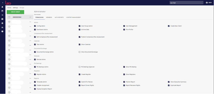 Permissions (Groups)
